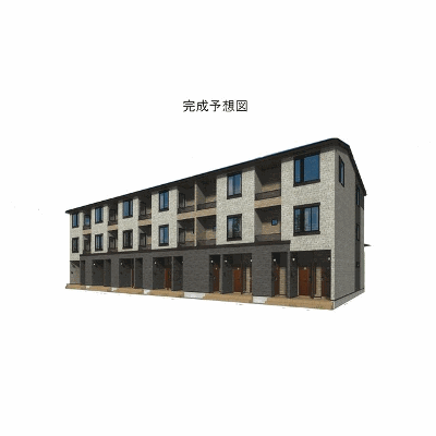 エヴァーガーデン町屋 304【管理NO：1-028600801-03040】 ★家具家電は申し込み後に搬入します 2026年12月上旬入居可能の物件間取り図