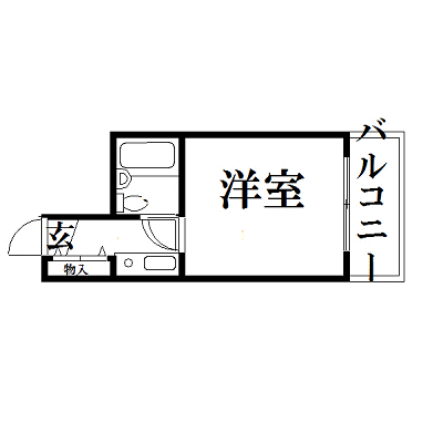 マンスリーリブマックスJR西宮■【NET対応】≪スマートシリーズ≫の物件間取り図