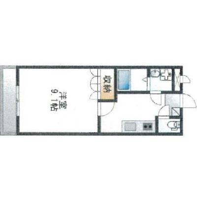 【M121】姫路市飾磨区・閑静な住宅地・１階角部屋★駐車場無料の間取り図
