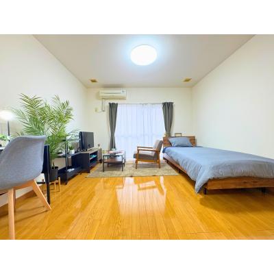 🍀グランマンスリー🍀佐野高萩ⅢR103📍佐野プレミアムアウトレットまで車で９分✨風呂・トイレ別🛁🚽の物件間取り図
