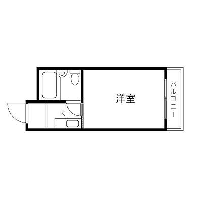 マンスリーリブマックス夙川公園★【JRさくら夙川駅1分・NET対応】≪スマートシリーズ≫の物件間取り図