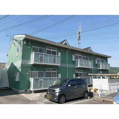 オートハイツⅡ 201【管理NO：1-005023702-02010】 ★家具家電は申し込み後に搬入します 2026年07月下旬入居可能の物件間取り図