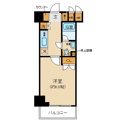 マンスリーリブマックス半蔵門■『駅徒歩2分』【NET対応・独立洗面】≪エクセレントシリーズ≫の物件間取り図