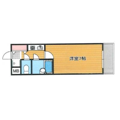 【M135】山陽姫路駅徒歩7分🚃コンビニ徒歩2分🏪Wifi無料🛜分譲タイプ・オートロック完備の角部屋の物件間取り図