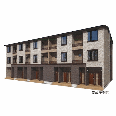 ピース・ヴィラ袋原南Ｃ 301【管理NO：1-028544101-03010】 ★家具家電は申し込み後に搬入します 2027年02月上旬入居可能の物件間取り図