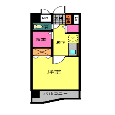 カーサグランデ船津の物件間取り図