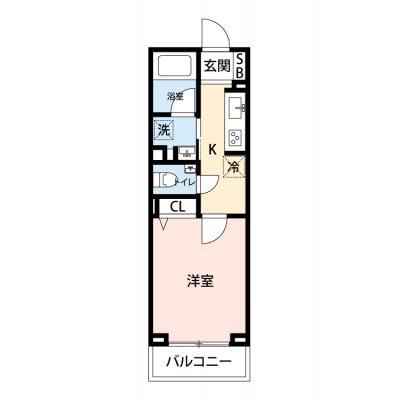 【🎉初期費用オフ｜お得なキャンペーン】【禁煙🚭/Wi-Fi無料🌐】マイナビSTAY木更津駅前　301の物件間取り図