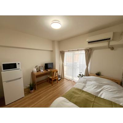 🌈『限定』新規オープンキャンペーン！ショートでもロングでも賃料が1日1900円！？🌈🚃千代県庁口駅から徒歩３分🚃　💻無料Wi-Fi💻　イージーステイ千代１の物件間取り図
