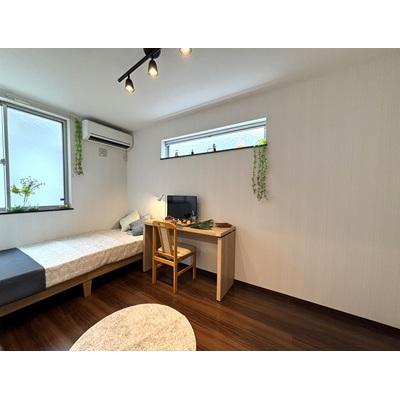 🔷🔹🔸🔶⭐ウォークインクローゼットで収納◎⭐1Kタイプ⭐2面採光で明るい室内⭐1階角部屋⭐【禁煙&Wi-Fi無料】⭐🔶🔸🔹🔷「K11」の物件間取り図