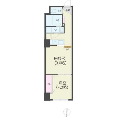 好立地につき　新規増室しました♪【サービスアパートメントSAPPORO創成ＥＡＳＴ3】札幌中心部　大通まで徒歩圏内の物件間取り図