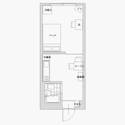 アーバン２の物件間取り図