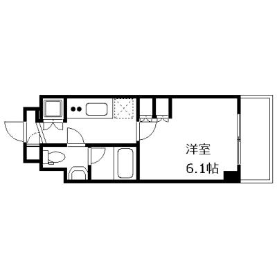 OneLife馬込メインコート【▼バストイレ別、独立洗面台・浴室乾燥機付き】の物件間取り図