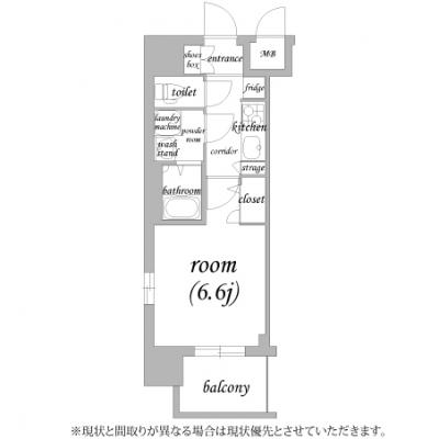 🚅“法人割引強化期間”◢◤今秋の法人出張・研修予約受付中　🚅全期間賃料60％割引(割引期間制限なし)　レジュールアッシュ心斎橋ヴィータ🚭［C.5136060］の物件間取り図