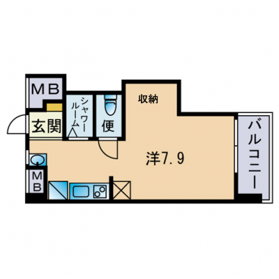 ♪フルリノベーション物件♪プレアール対馬小路の物件間取り図