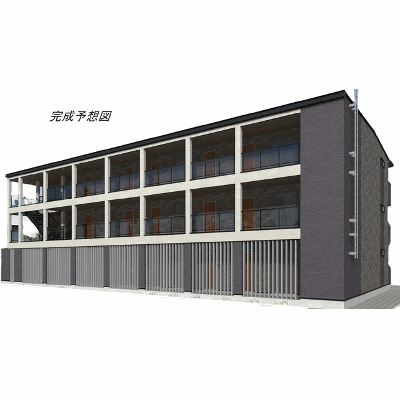 キャビン６８ 101【管理NO：1-028555301-01010】 ★家具家電は申し込み後に搬入します 2026年11月上旬入居可能の物件間取り図