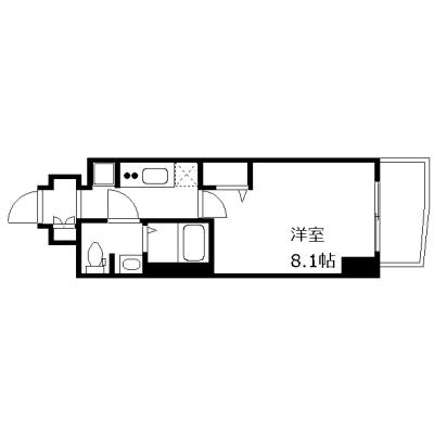 OneLife江戸川瑞江【▼バストイレ別、温水洗浄便座付き】の物件間取り図