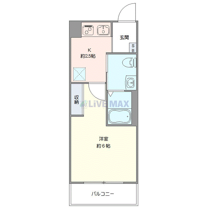 グッドステイ新柏ステーションラフィネの物件間取り図