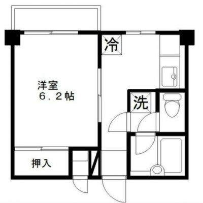 【J’sマンスリー石神井公園 309】9月3日～入居可🌟厚さ20㎝高密度ポケットコイルマットレス使用！西武池袋線 石神井公園駅まで徒歩7分！整った住環境、都心へのアクセスも良好【インターネット無料】の物件間取り図