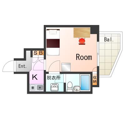 OneLife大倉山公園SL【駅近・オートロック・3点ユニットタイプ】の物件間取り図