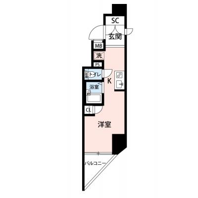 【🎉初期費用オフ｜お得なキャンペーン】【禁煙🚭/Wi-Fi無料🌐】マイナビSTAYシンシア千駄木　1203の物件間取り図