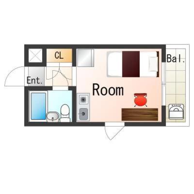 OneLife西宮夙川メゾンSL【3点ユニットバスタイプ】の物件間取り図