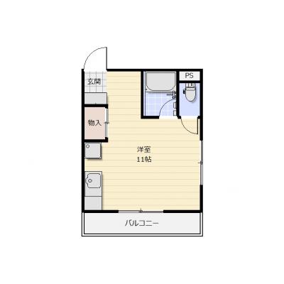すますてマンスリー82【Wi-Fi・P無料】島田駅徒歩9分（島田市向島町）の物件間取り図