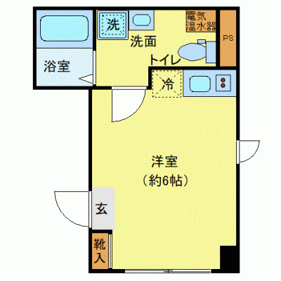 OneLife門前仲町クレド【★独立洗面・浴室乾燥付！】の物件間取り図