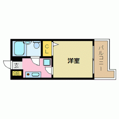 OneLife九品寺メゾン【★NET対応・オートロック】の物件間取り図