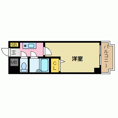 OneLife熊本城南パルム【★駅3分・オートロック・コインランドリー】の物件間取り図