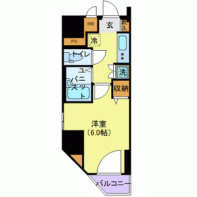 OneLife菊川ファースト【★浴室乾燥付・菊川駅徒歩2分！】の物件間取り図