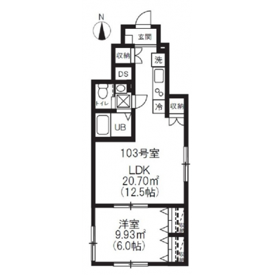 ☆ONEBAG成城・狛江【✨1LDKの40平米で広々空間】4名までOK👪キャンペーン割引実施中🎆の物件間取り図