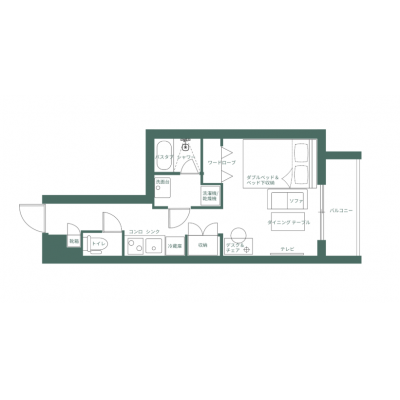 Weave Place -Koenji South_高円寺サウスの物件間取り図