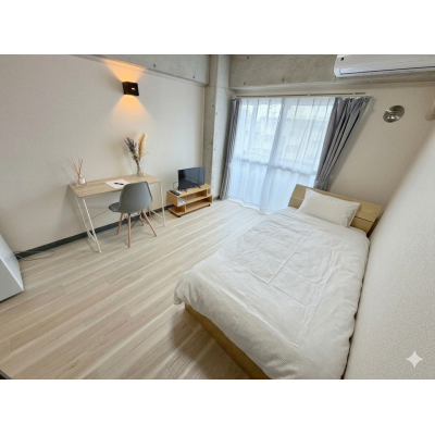 ✨ Wi-Fi無料 📶 名鉄梅坪駅 徒歩６分 🚋 駐車場アリ✨スマートＴＶ設置✨  🔶マンスリーベースＪＰ🔶　【T008】の物件間取り図