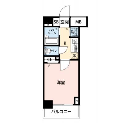 【🎉初期費用オフ｜お得なキャンペーン】【禁煙🚭】マイナビSTAY LF渋谷松濤Ⅱ　602の物件間取り図