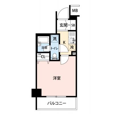 【🎉初期費用オフ｜お得なキャンペーン】【禁煙🚭】マイナビSTAY両国レジデンス　205の物件間取り図