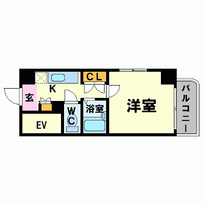 OneLife両国2nd【★△両国駅 徒歩5分・浴室乾燥付！】の物件間取り図