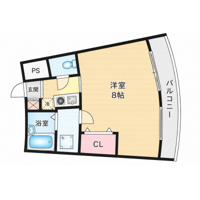 🌈新規オープンにつき表示賃料の半額！（９月末まで）🌈◆パシオン高槻５【ネット無料・デザイナーズマンション！】の間取り図