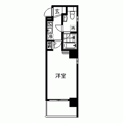 OneLife大手町アール【★独立洗面・大手町駅 徒歩4分！】の間取り図