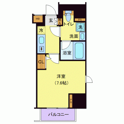 OneLife御茶ノ水アイル【★神保町駅 徒歩3分！】の物件間取り図