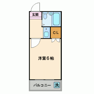 OneLife四日市ルーチェ【★3点ユニットバスタイプ】の物件間取り図