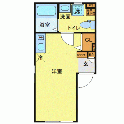 OneLife末広町ステーションフロント【★独立洗面・浴室乾燥付！】の物件間取り図