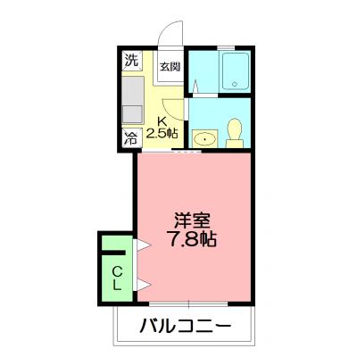 【駅徒歩4分☆彡】クリプト和 の物件間取り図