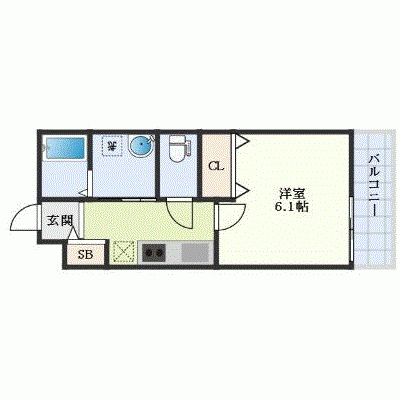 OneLife下新庄EAST【★設備充実】の物件間取り図