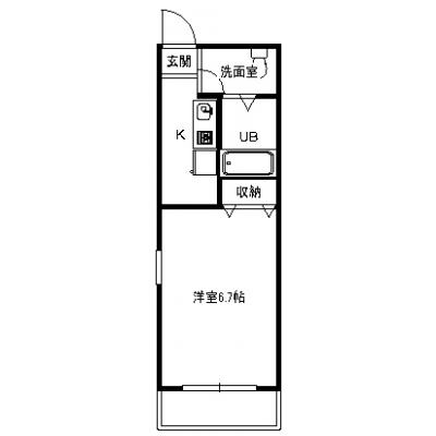 【駅近で立地良☆彡】メゾンドゥメール の物件間取り図