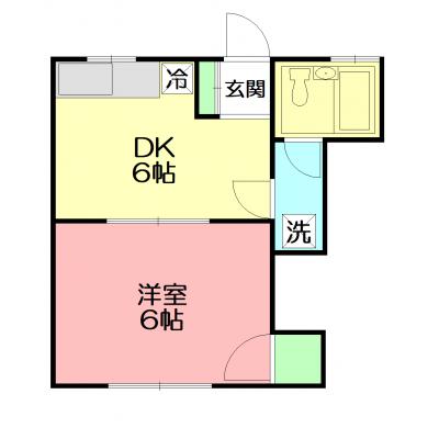 【無料駐車場付き！】ルイシャトレ富士見Ａ の物件間取り図