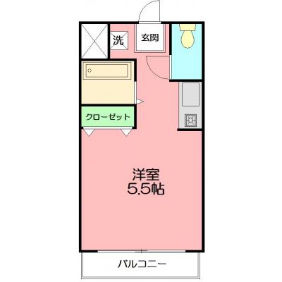 【エレベーター付き！】ヴィラステューディオ の物件間取り図