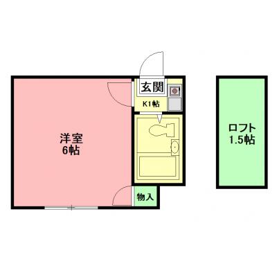 【Wi-Fi無料！】ＣＩＥＬ　Ａ の物件間取り図