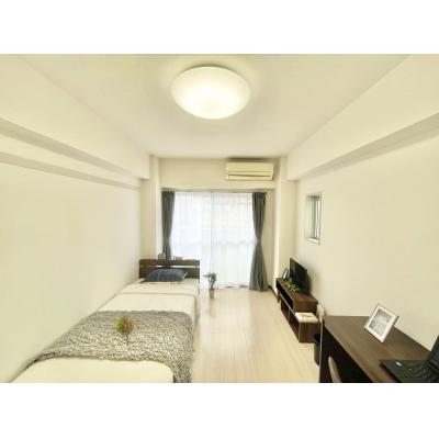 【名古屋市北区/黒川駅徒歩6分/角部屋/バストイレ別/エレベーター/自転車駐輪可能】ファミール旭 ファミマンの物件間取り図