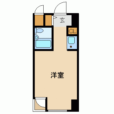 OneLife六本木フロント【★最寄駅は『乃木坂』『六本木』と便利！】の物件間取り図