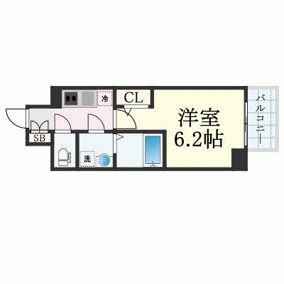 OneLife淡路グラン【★築浅・設備充実】の物件間取り図